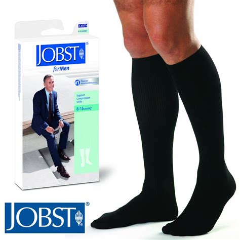 Jobst Men Compression Knee Socks 8 15 Mmhg Therapeutic Leg Support