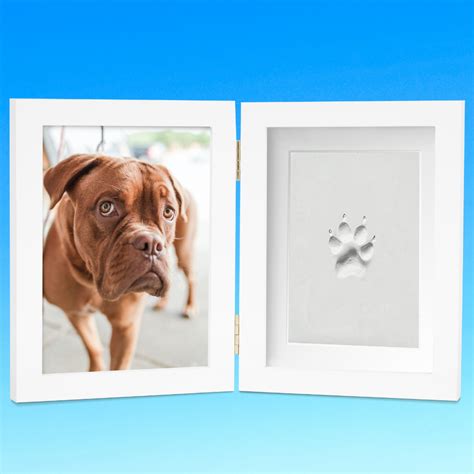 Clay Dog Paw Print Frame Kit – Fur Gift