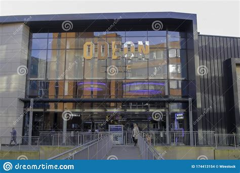 Odeon Cinema In Leicester Square Editorial Image | CartoonDealer.com ...