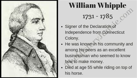 William Whipple | Biography, Facts, Timeline - The History Junkie