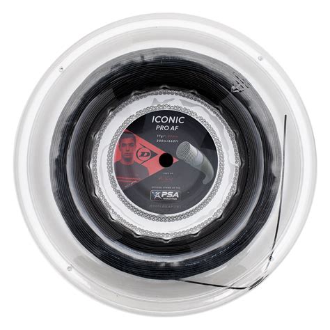 Dunlop Iconic Pro Af Mm Black M Reel Stringers World The