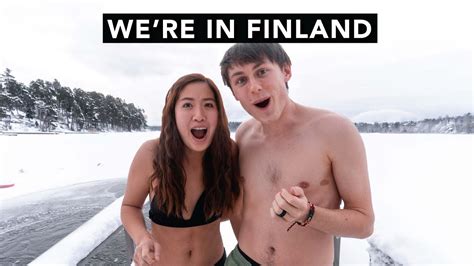 Trying Ice Swimming And Finnish Saunas In Helsinki Finland YouTube