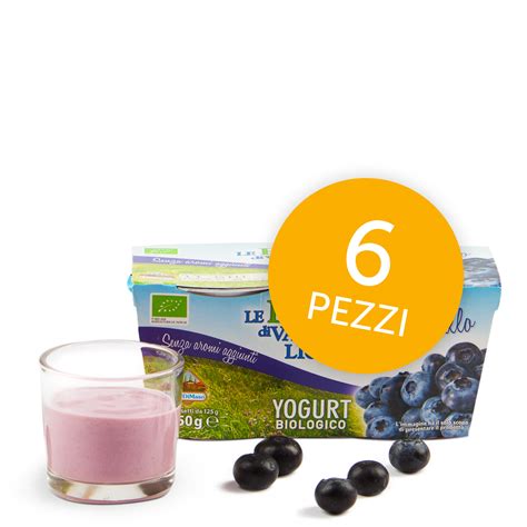 Yogurt intero mirtillo 2x6pz 2x125gx6 Bio Bontà x Eataly Eataly