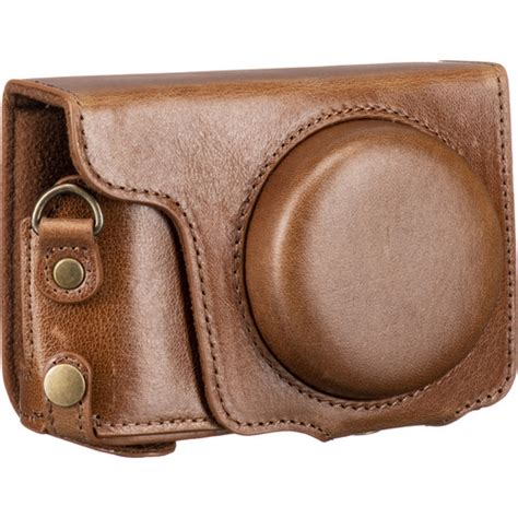 Megagear Ever Ready Genuine Leather Camera Case And Strap Mg