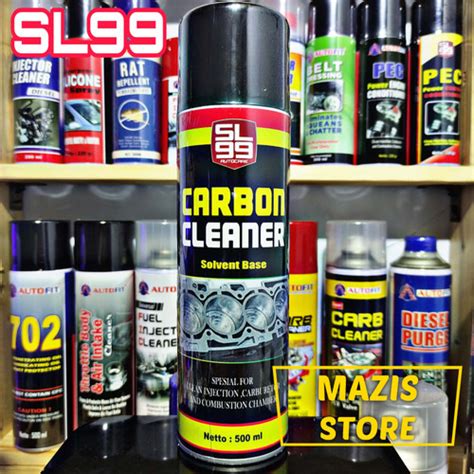 Jual Sl Carbon Cleaner Spray Foam Ml Pembersih Ruang Bakar Mobil