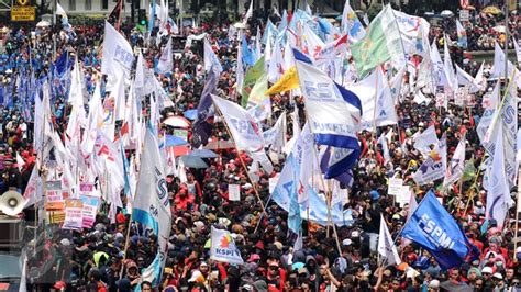 Rayakan May Day Ribu Buruh Kepung Istana Hari Ini News Liputan