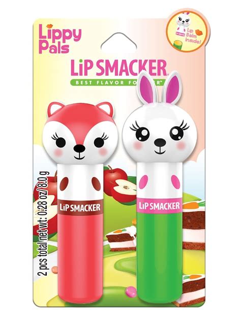 Lip Smacker Lippy Pal Lip Balm Duo Bunny Foxy Beautyspot