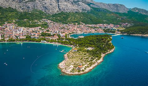 Karta Makarska Rivieran Karta