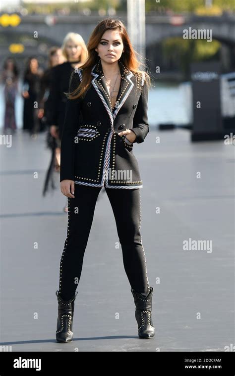 Thylane Blondeau Walks The Runway During Le Defile Loreal Paris As