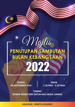 Buku Program Majlis Penutupan Sambutan Bulan Kebangsaan 2022 Umanes16