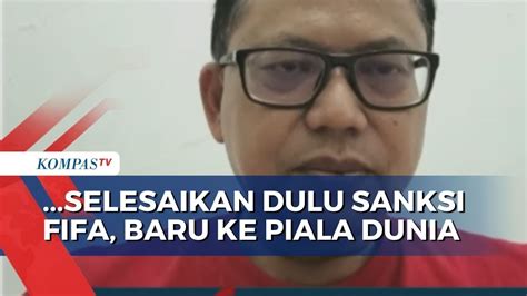 Indonesia Dijatuhi Sanksi Administrasi Pengamat Selesaikan Sanksi