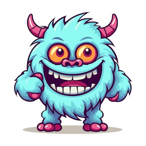 Illustration De Monstre Mignon Vecteur Premium