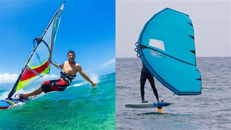 Windsurfing Vs Wing Foiling Which Is Right For You And What Gears You