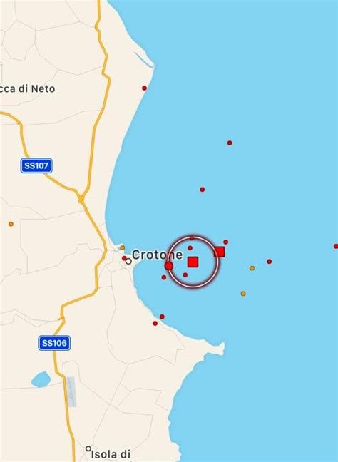 Terremoto In Calabria Nuova Forte Scossa A Crotone MAPPE E DATI