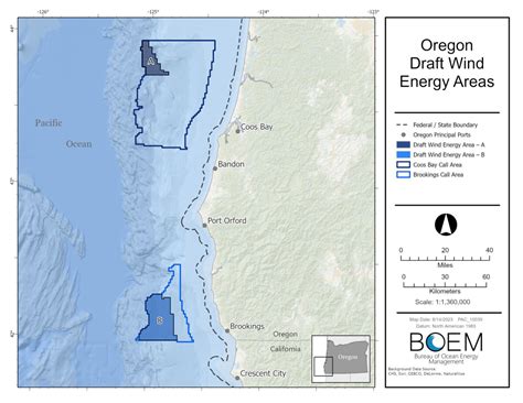 Boem Opens Public Review On Draft Wind Energy Areas Offshore Oregon