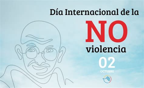 2 de Octubre Día Internacional de la No Violencia SPPDP Santa Fe