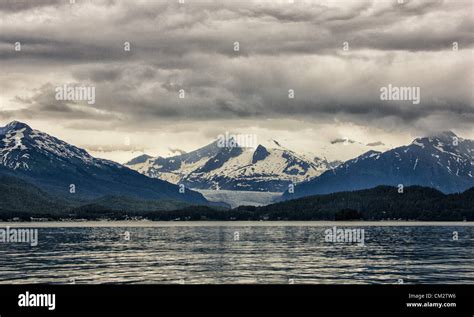 July 5 2012 Borough Of Juneau Alaska Us Mendenhall Glacier As