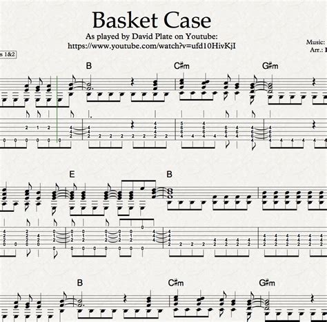 Basket Case Guitar Chords