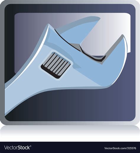 wrench royalty  vector image vectorstock