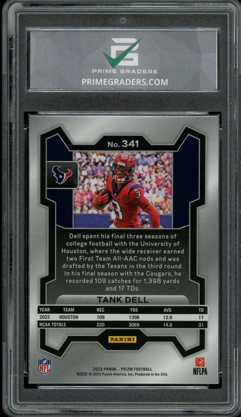 2023 Panini Prizm Rookies 341 Tank Dell RC For Sale Online EBay