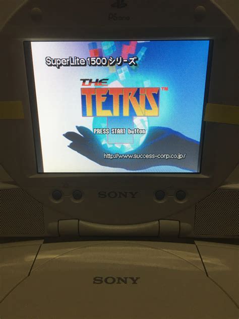 Sony Psone Ps One Japanese Set With Lcd Screen For Sale Pls Read