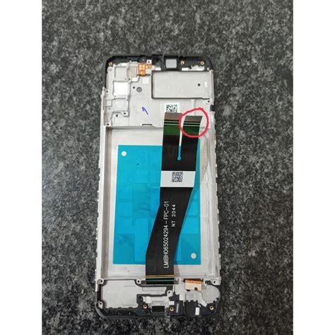 Tela Display Frontal LCD Touch Aro Original Samsung A02s SM A025