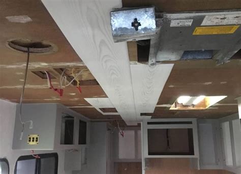 Easy Lightweight RV Ceiling Update Life On Route Ceiling Remodel