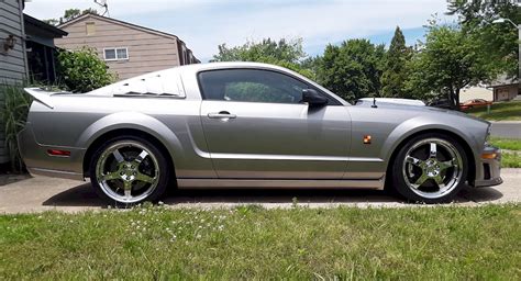 Vapor Silver Roush P A Ford Mustang Coupe Mustangattitude