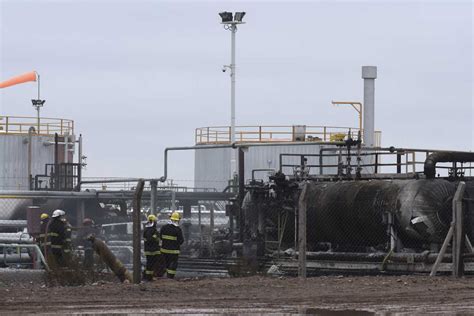 Así Quedó La Planta Petrolera Tras La Explosión Al Norte De Roca