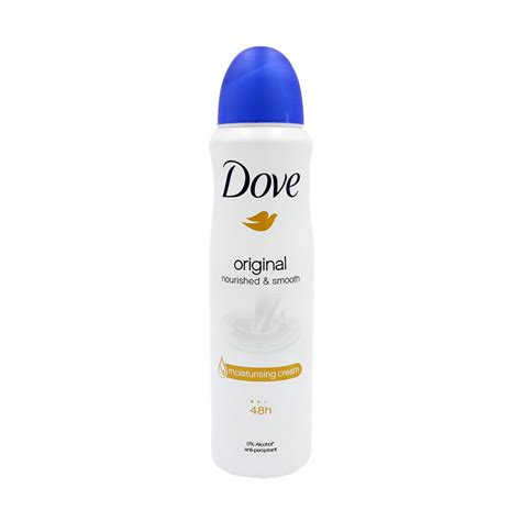 Dove Deodorant Spray Original Nourished And Smooth 150ml Shopee