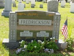 William Frank Bill Fredrickson M Morial Find A Grave