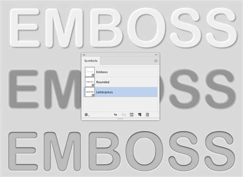 How To Create Bevel And Emboss Text Effects In Illustrator