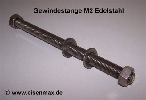 Neu Gewindestange Edelstahl V A M Mm G Nstig Im Shop Eisenmax