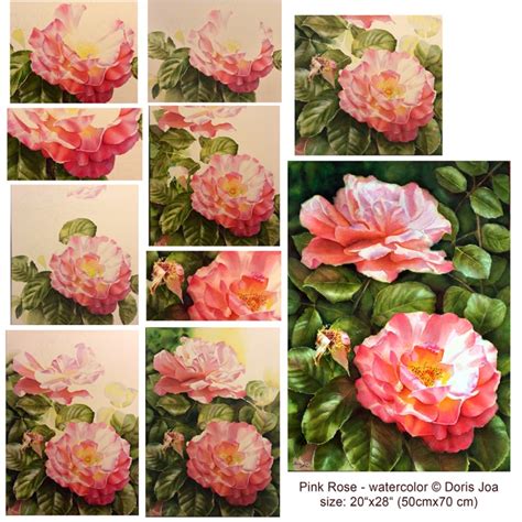 How to paint a rose - Watercolor Rose Demonstrations-Step-by-Step