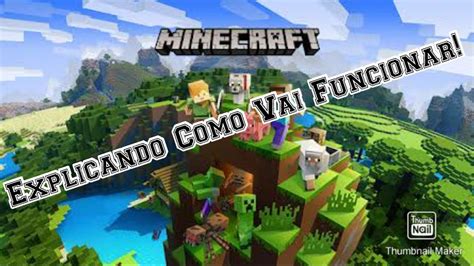 Falando sobre o Minecraft Nova Série YouTube