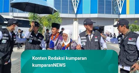 Kloter Pertama Haji Indonesia Tiba Di Madinah Ada 393 Jemaah