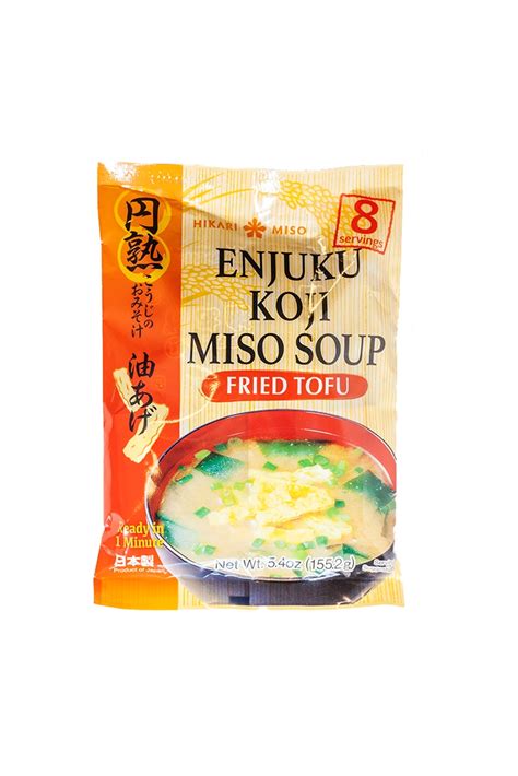 Hikari Enjuku Koji Miso Soup Fried Tofu 155g Tjin S Toko