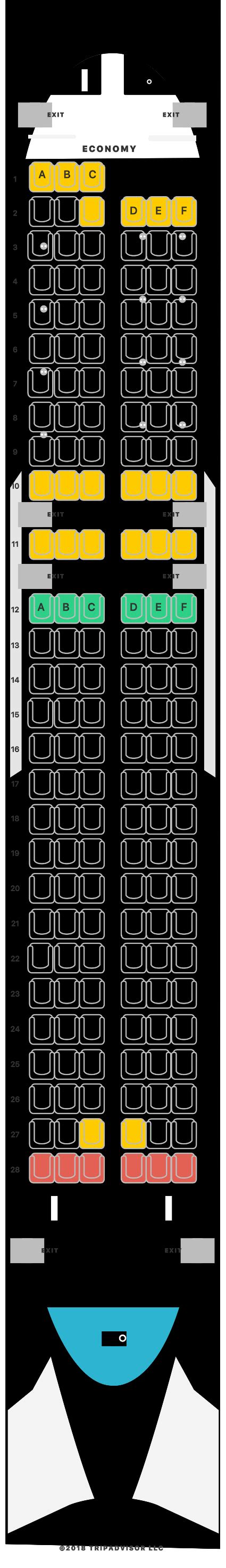 Seatguru Seat Map Azores Airlines Seatguru