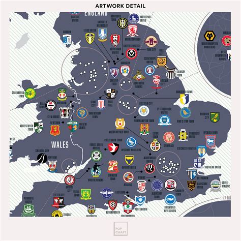 England Football Map