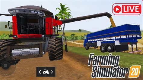 LIVE ON FARMING SIMULATOR 20 VIDA DE FAZENDEIRO MAPA SUL BRASIL EP