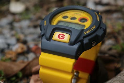 Casio G Shock Dw 6900y 9 ความลงตัวของคู่สีสปอร์ตแห่งยุค 90