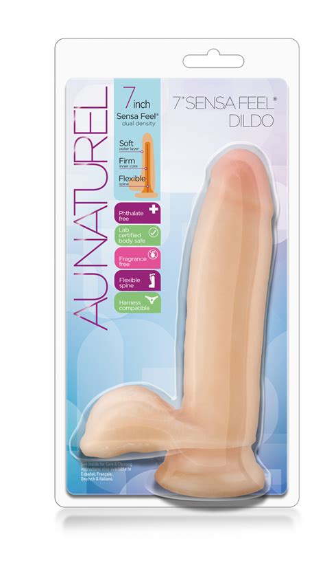 Blush Sensa Feel Natural Realistic Dildo Hands Free Pleasure