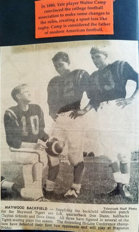 Maywood High School Football Fall 1967 2 Larry Koester Flickr