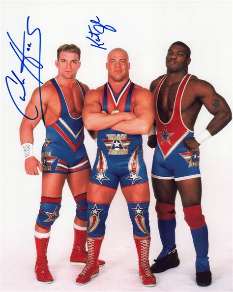 Team Angle Charlie Haas & Kurt Angle Signed WWE Photo – RetroWrestling.com