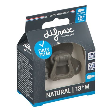 Difrax Fopspeen Clay Natural Maanden St Farmaline Be