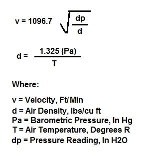 Basics Of Air Velocity Pressure And Flow