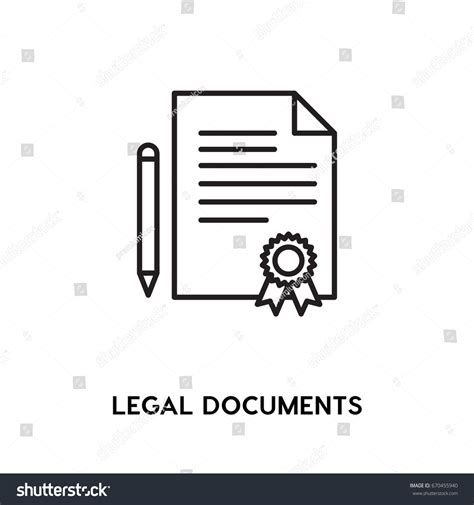 Legal Document Icon