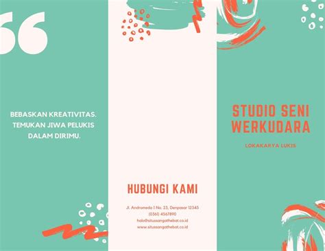 Gratis Contoh Brosur Keren Canva