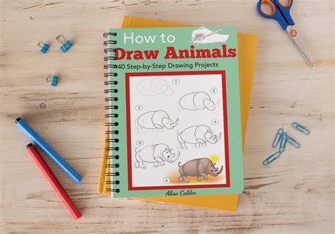 How to Draw Animals: 40 Step-by-Step Drawing Projects (Beginner Drawin ...