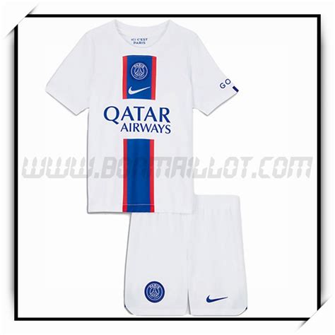 Boutique Vente Nouveau Ensemble Maillot Paris Psg Third Enfant 2223 Personnalisable